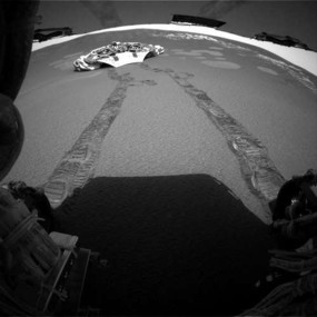 Der Lander bleibt zur�ck