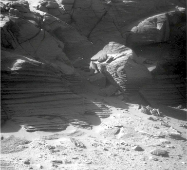 Felsblöcke an der Basis von Cape Verde