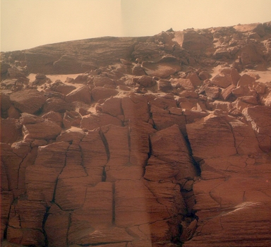 Felsblöcke an der Basis von Cape Verde