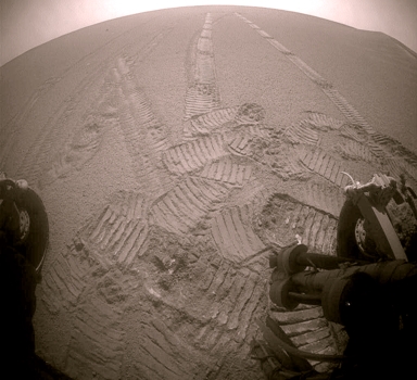 zurück in der Meridianus-Ebene