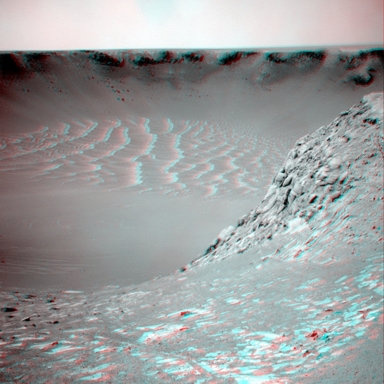 Blick nach S�dosten in 3D