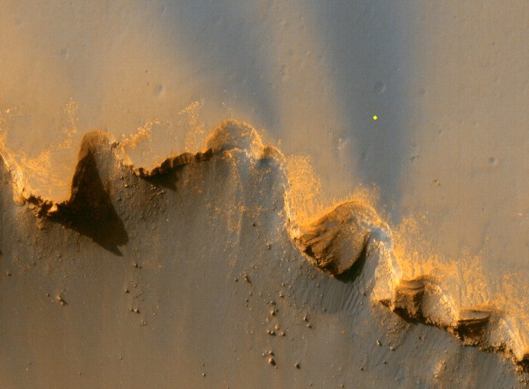 n�rdlicher Kraterbereich des Kraters Victoria