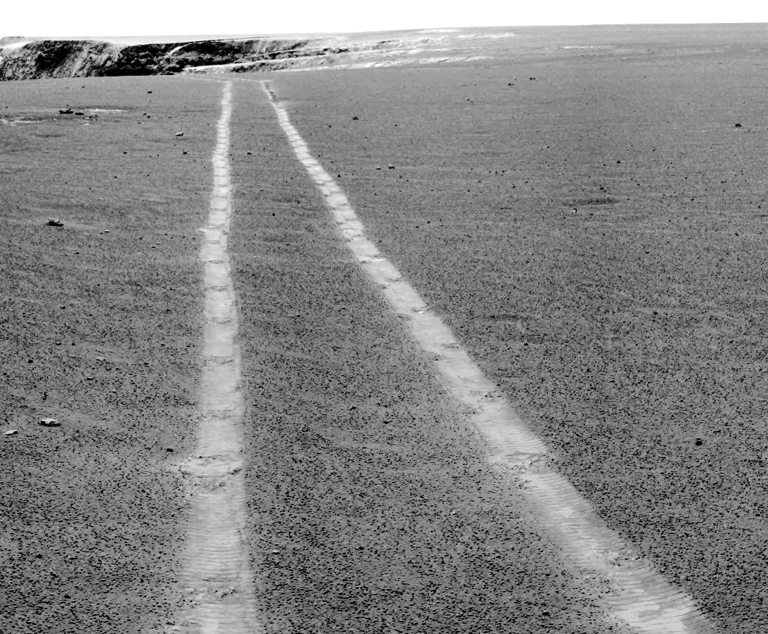 n�rdlicher Kraterbereich des Kraters Victoria