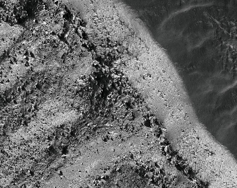 D�nenfeld im Proctor Krater