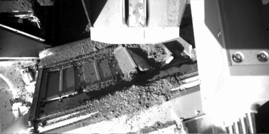 Ofen 6 nach Einf�llversuch an Sol 71