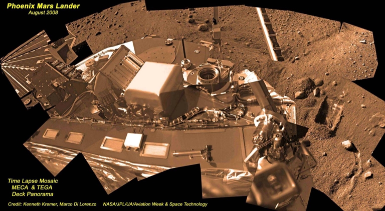 Blick �ber das Landerdeck