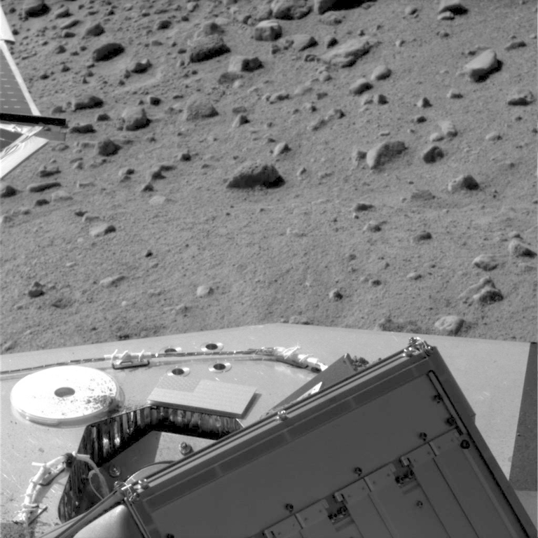 TEGA nach dem Einf�llen der ersten Bodenprobe